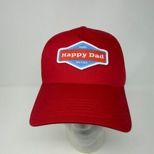 Happy Dad Hard Seltzer Red Trucker Hat Mesh Snapback Cap Nelk Boys Full Send